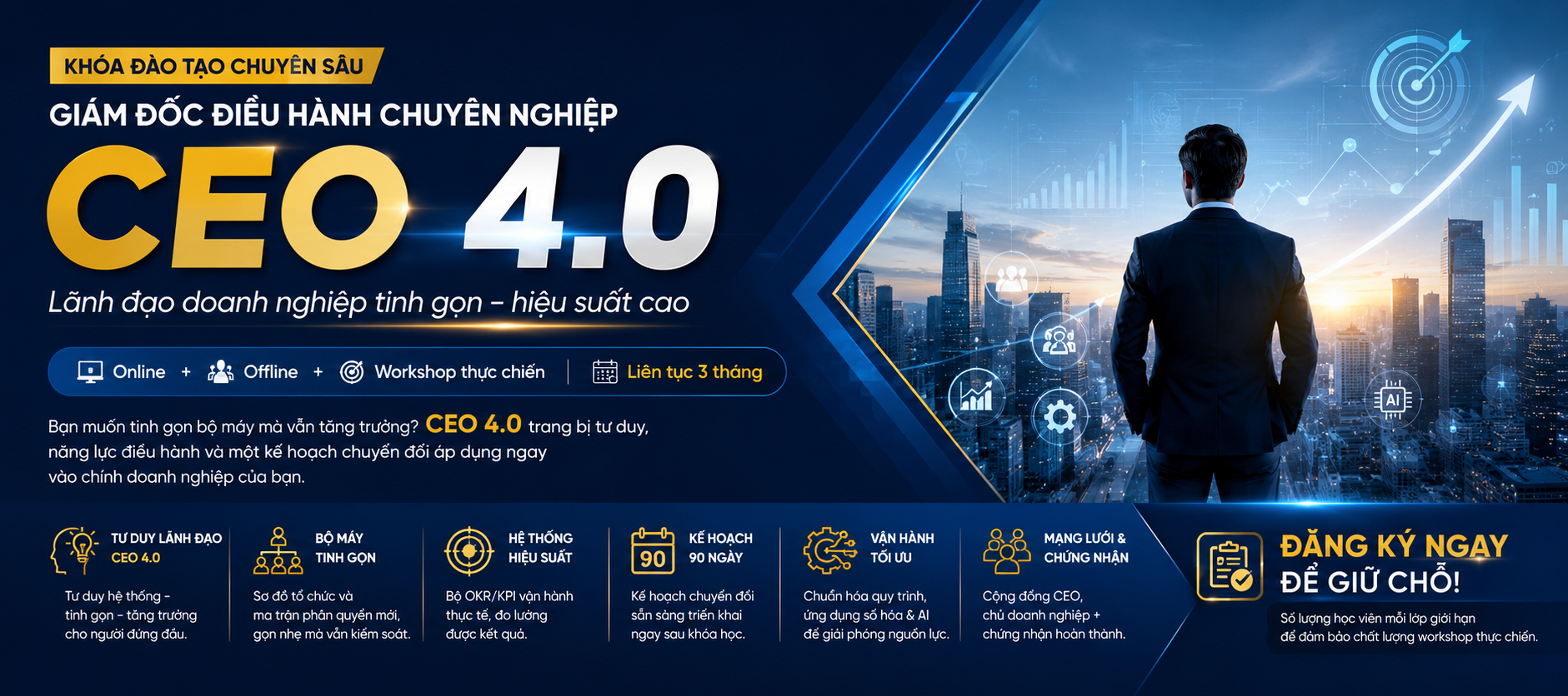 Giám đốc Điều hành Chuyên nghiệp CEO 4.0