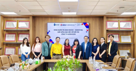 Khoa Quản trị Kinh doanh – Marketing của Trường Đại học Hùng Vương TP.HCM đã có buổi gặp gỡ & làm vi...